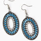 Fishing For Fabulous - Blue Earring