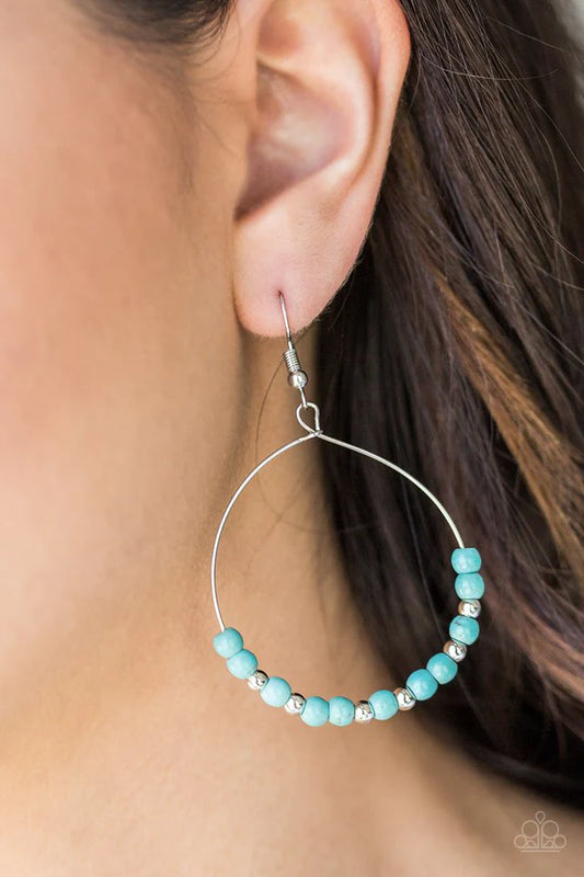 Stone Spa - Blue Earring