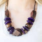 Pacific Paradise - Purple Necklace