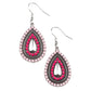 Beaded Bonanza - Pink Earring