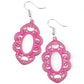 Mantras and Mandalas - Pink Earring
