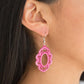 Mantras and Mandalas - Pink Earring