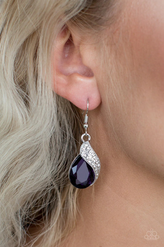 Easy Elegance - Purple Earring