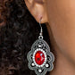 Reign Supreme - Red Earring