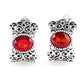 Glamorously Grand Duchess - Red Clip-On