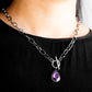 So Sorry - Purple Necklace