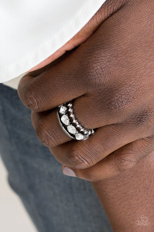 Backstage Sparkle - Black Ring