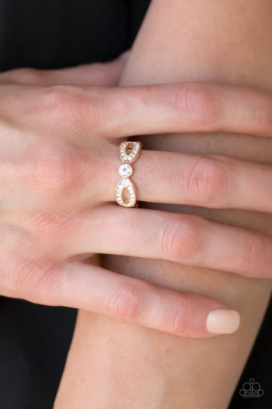 Extra Side of Elegance - Rose Gold Ring