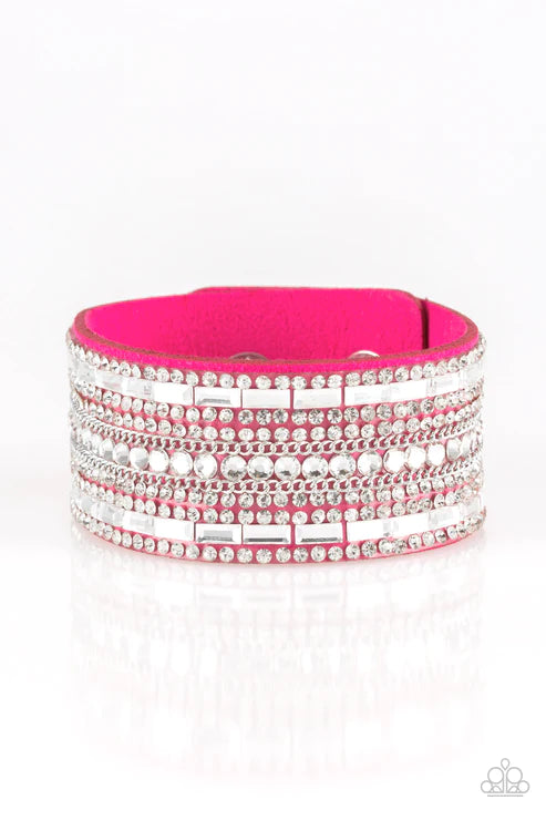 Rebel Radiance - Pink Urban Bracelet