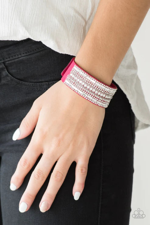 Rebel Radiance - Pink Urban Bracelet