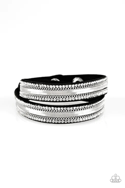 Rocker Rivalry - Black Urban Bracelet