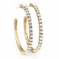 Must Be The Money - Brass Earring