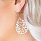 Casually Coachella - White Earring