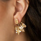 Deco Dynamite - Gold Post Earring