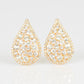 REIGN-Storm - Gold Post Earring