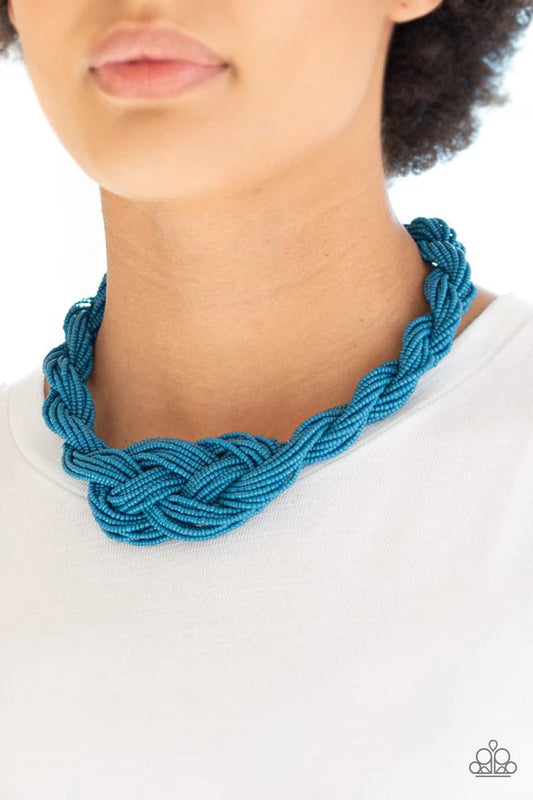 A Standing Ovation - Blue Necklace