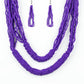 Right As RAINFOREST - Purple Necklace