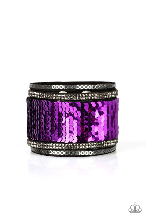 Heads Or MERMAID Tails - Purple Urban Bracelet