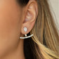 Glowing Glimmer - White Post Earring