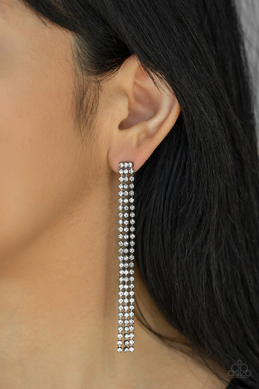 Stellar Starlight - Black Post Earring