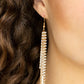 Red Carpet Bombshell - Gold Earring