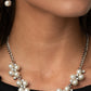 Love Story - White Blockbuster Necklace