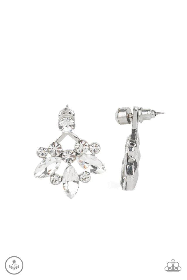 Crystal Constellation - White Post Earring