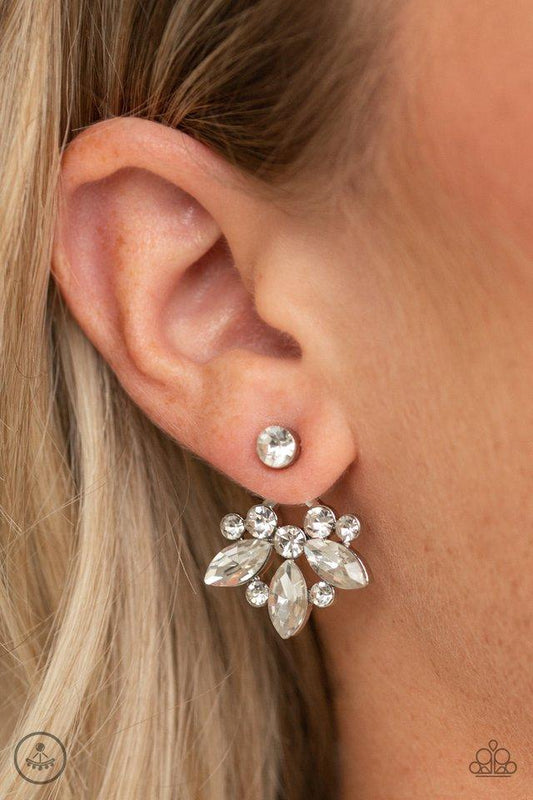 Crystal Constellation - White Post Earring