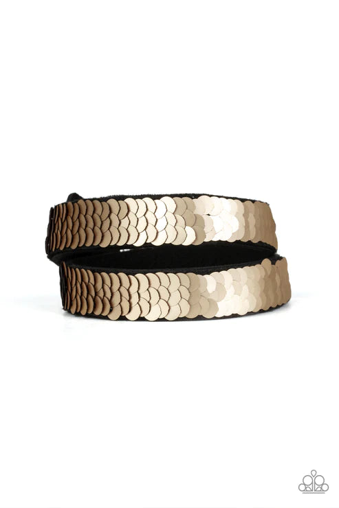 Under The Sequins - Brown Urban Bracelet