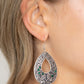 Botanical Butterfly - Green Earring
