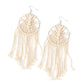 MACRAME, Myself, and I - White Earring