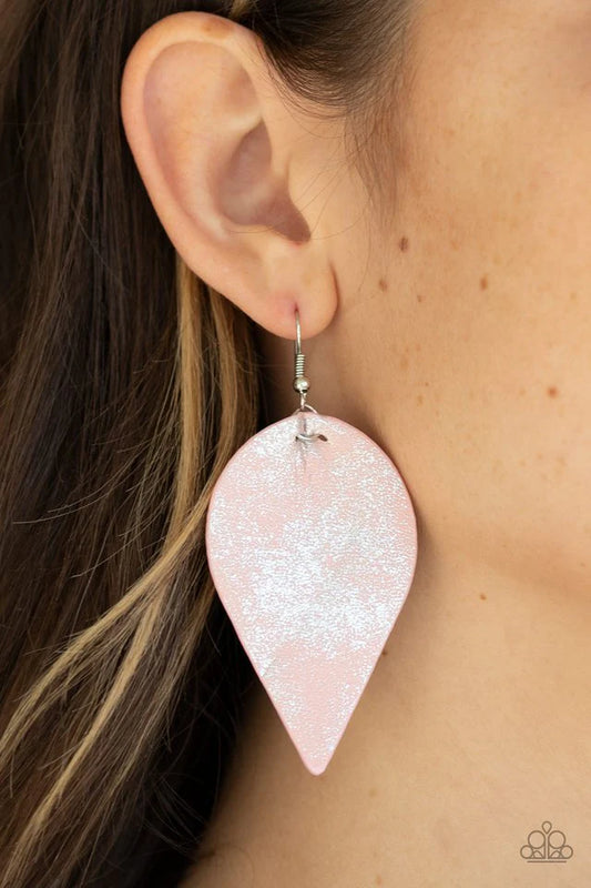 Enchanted Shimmer - Pink Earring