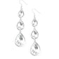 Metro Momentum - White Earring