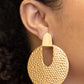 Bold Intentions - Gold Post Earring