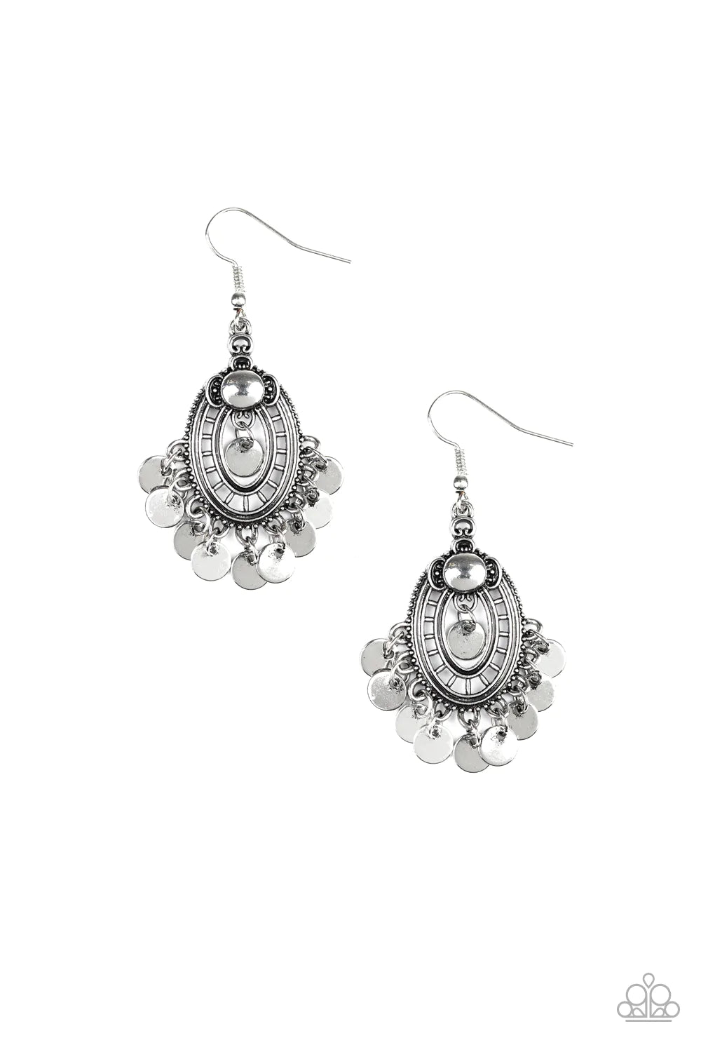 Chime Chic - Silver Earring
