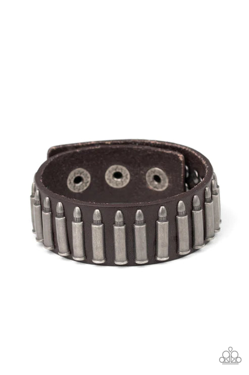 Armed and Dangerous - Brown Urban Bracelet