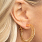 Moon Child Charisma - Gold Clip-On Earring