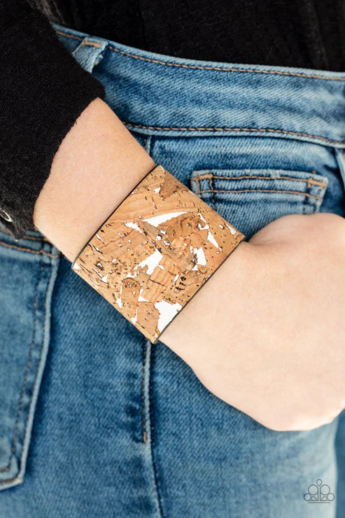 Cork Congo - White Urban Bracelet