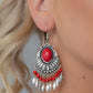 Eco Trip - Red Earring