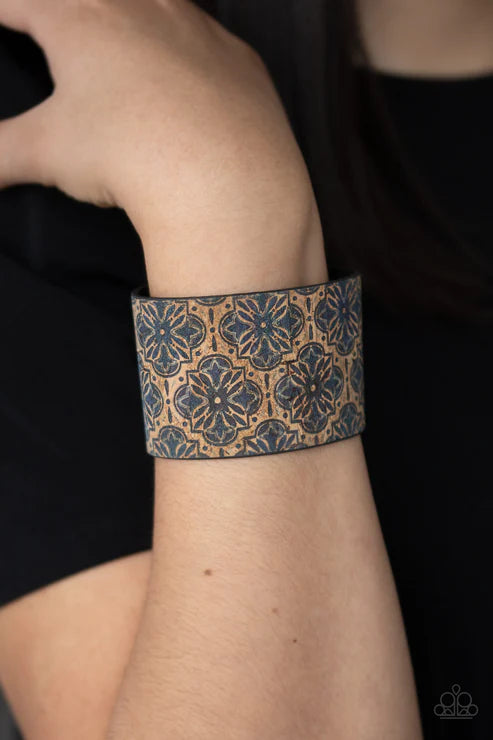 Cork Culture - Blue Urban Bracelet