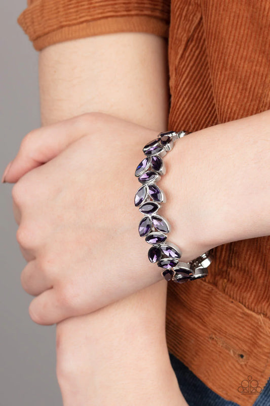 Gilded Gardens - Purple Bracelet