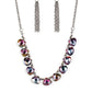 Catch a Fallen Star - Purple Necklace