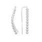 Climb On - Silver Post Earring