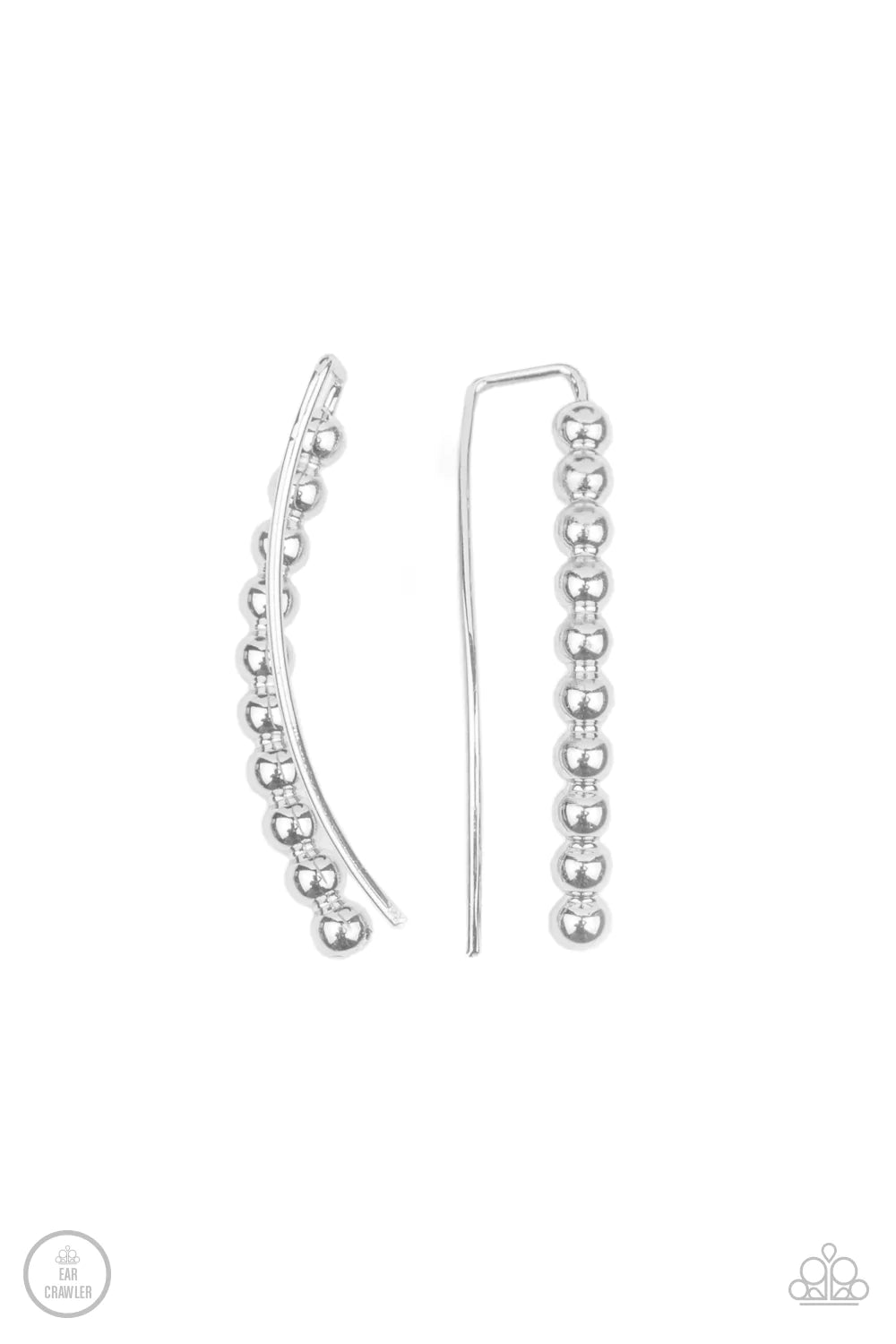 Climb On - Silver Post Earring