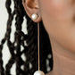 Extended Elegance - Gold Post Earring