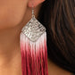 DIP The Scales - Red Earring