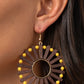 Solar Flare - Yellow Earring