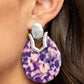 HAUTE Flash - Purple Post Earring