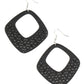 WOOD You Rather - Black Earring