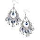 Musical Gardens - Blue Earring